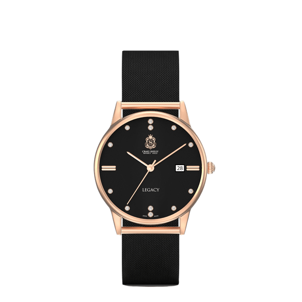 Legacy Classic Her Black/Rose Watch for Women