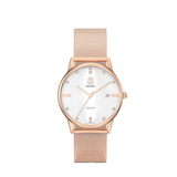 Rose Gold Watch with Cufflinks and Earrings - Craig Shelly